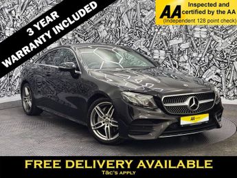 MERCEDES-BENZ E-CLASS 2.0 E220d AMG Line (Premium) Coupe 2dr Diesel G-Tronic+ Euro 6 (