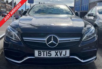 Mercedes C Class AUTOMATIC 4.0 C63 V8 BiTurbo AMG Saloon 4dr Petrol SpdS MCT Euro
