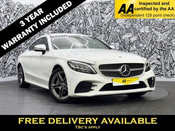 MERCEDES-BENZ C-CLASS 1.5 C200 MHEV AMG Line Coupe 2dr Petrol G-Tronic+ Euro 6 (s/s) (