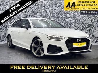 AUDI A4 AVANT 2.0 TFSI 35 Black Edition Estate 5dr Petrol S Tronic Euro 6 (s/s