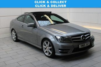 Mercedes C Class 2.1 C220 CDI AMG Sport Edition Coupe 2dr Diesel G-Tronic+ (stop/