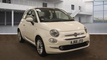 FIAT 500 1.2 Lounge Hatchback 3dr Petrol Manual Euro 6 (s/s) (69 bhp)