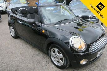 MINI Convertible 1.6 One Convertible 2dr Petrol Manual Euro 5 (98 ps) CONVERTIBLE