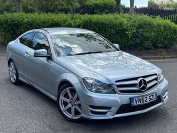 Mercedes C Class 1.6 C180 BlueEfficiency AMG Sport Coupe 2dr Petrol G-Tronic+ Eur