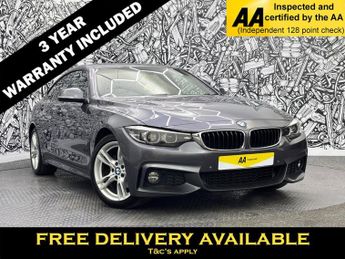 BMW 4 SERIES GRAN COUPE 2.0 420i M Sport Hatchback 5dr Petrol Manual Euro 6 (s/s) (184 p