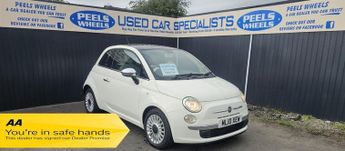 Fiat 500 1.2 Lounge Hatchback 3dr Petrol Manual Euro 5 (s/s) (69 bhp)