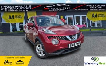 Nissan Juke 1.6 Visia SUV 5dr Petrol Manual Euro 5 (94 ps)