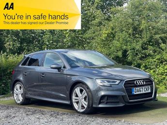 Audi A3 2.0 TDI S line Sportback 5dr Diesel S Tronic Euro 6 (s/s) (150 p