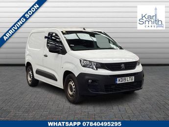Peugeot Partner 1.5 BlueHDi 1000 Grip Standard Panel Van 5dr Diesel Manual SWB E
