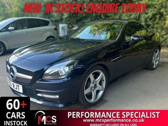 Mercedes SLK 1.8 SLK200 BlueEfficiency AMG Sport Convertible 2dr Petrol G-Tro