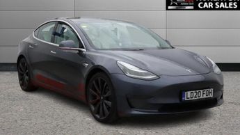 Tesla Model 3 (Dual Motor) Performance Saloon 4dr Electric Auto 4WDE (Performa