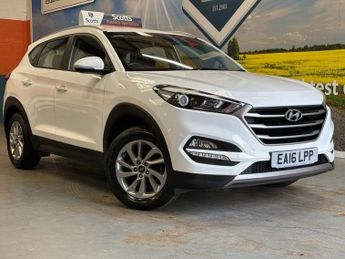 Hyundai Tucson 1.6 GDi Blue Drive SE Nav SUV 5 Door Petrol Manual White Euro 6 