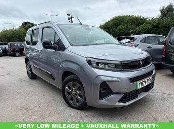 Vauxhall Combo 52kWh Ultimate MPV 5dr Electric Auto (7.4kW Charger) (136 ps)