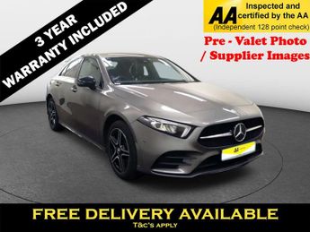 MERCEDES-BENZ A-CLASS 1.3 A250e 15.6kWh AMG Line Edition (Executive) Saloon 4dr Petrol