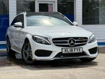 MERCEDES-BENZ C-CLASS 2.0 C200 AMG Line (Premium) Estate 5dr Petrol G-Tronic+ 4MATIC E
