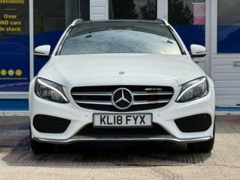 MERCEDES-BENZ C-CLASS 2.0 C200 AMG Line (Premium) Estate 5dr Petrol G-Tronic+ 4MATIC E
