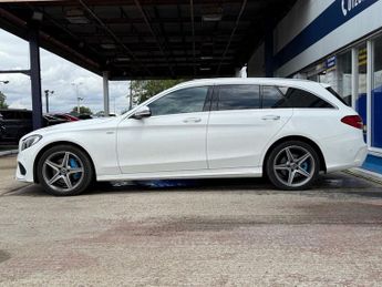 MERCEDES-BENZ C-CLASS 2.0 C200 AMG Line (Premium) Estate 5dr Petrol G-Tronic+ 4MATIC E