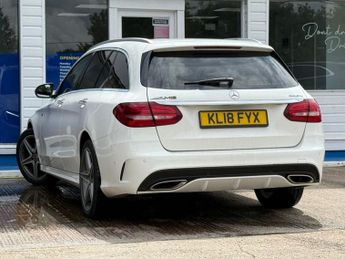 MERCEDES-BENZ C-CLASS 2.0 C200 AMG Line (Premium) Estate 5dr Petrol G-Tronic+ 4MATIC E