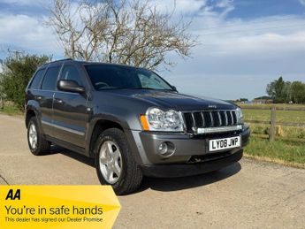 Jeep Grand Cherokee 3.0 CRD Limited SUV 5dr Diesel Automatic 4WD (270 g/km, 215 bhp)