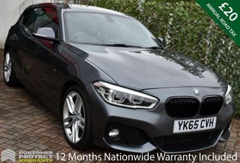 BMW 114 116d M-SPORT 3 DOOR 6 SPEED 114 BHP (EURO 6)