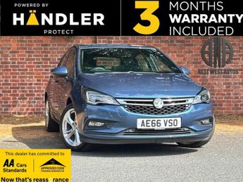 Vauxhall Astra 1.4i Turbo SRi Hatchback 5dr Petrol Manual Euro 6 (150 ps)