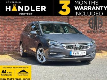 Vauxhall Astra 1.4i Turbo SRi Sports Tourer 5dr Petrol Auto Euro 6 (s/s) (150 p