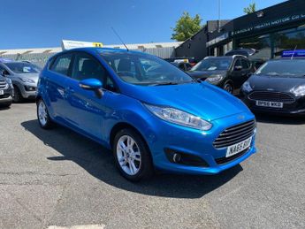 Ford Fiesta 1.25 Zetec Hatchback 5dr Petrol Manual Euro 6 (82 ps)