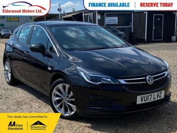 Vauxhall Astra 1.0i Turbo ecoFLEX Tech Line Hatchback 5dr Petrol Manual Euro 6 