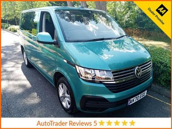Volkswagen Transporter 2.0 TDI SE Minibus Double Cab 5dr Diesel DSG SWB Euro 6 (s/s) (1