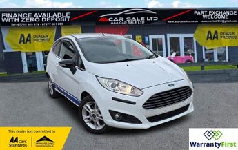 Ford Fiesta 1.0T EcoBoost Zetec Hatchback 3dr Petrol Manual Euro 5 (s/s) (10