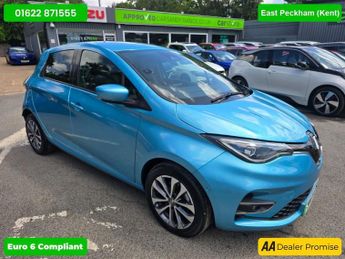 Renault Zoe R135 EV50 GT Line in Blue, 25,950 miles, 1 owner, ULEZ compliant
