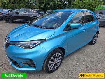 RENAULT ZOE R135 EV50 GT Line in Blue, 25,950 miles, 1 owner, ULEZ compliant