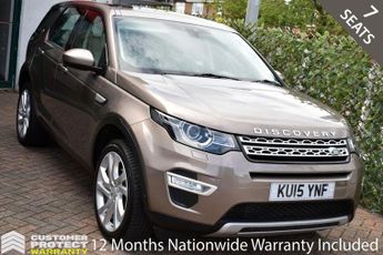 Land Rover Discovery Sport 2.2 SD4 HSE LUXURY 5 DOOR 9-SPEED AUTO 187 BHP