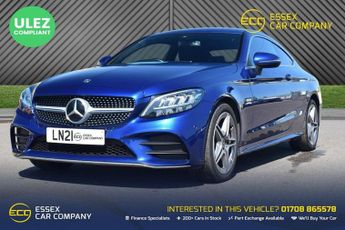 Mercedes C Class 2.0 C220d AMG Line Edition Coupe 2dr Diesel G-Tronic+ Euro 6 (s/