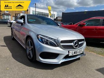 Mercedes C Class 2.0 C200 AMG Line (Premium) Coupe 2dr Petrol 7G-Tronic+ Euro 6 (
