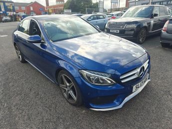 Mercedes C Class 2.1 C220d AMG Line Saloon 4dr Diesel G-Tronic+ Euro 6 (s/s) (170