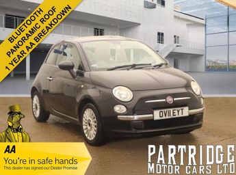 Fiat 500 1.2 Lounge Hatchback 3dr Petrol Manual Euro 5 (s/s) (69 bhp)