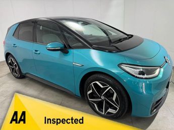 VOLKSWAGEN ID.3 Pro Performance 58kWh Tech Hatchback 5dr Electric Auto (204 ps)