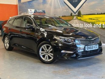 Kia Optima 1.6 CRDi 2 Sportswagon 5 Door Diesel Manual Black Euro 6 