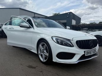 MERCEDES-BENZ C-CLASS 2.1 C220d AMG Line (Premium) Saloon 4dr Diesel G-Tronic+ 4MATIC 