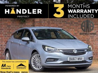 Vauxhall Astra 1.4i Turbo Elite Nav Hatchback 5dr Petrol Manual Euro 6 (150 ps)