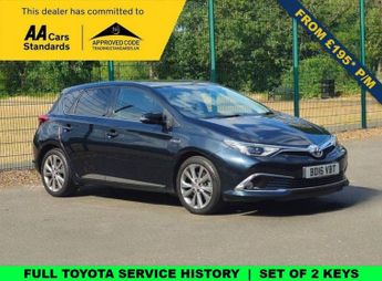 Toyota Auris 1.8 VVT-h Excel Hatchback 5dr Petrol Hybrid CVT Euro 6 (s/s) (13