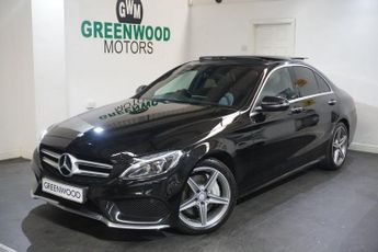 Mercedes C Class 2.1 C300dh AMG Line (Premium) Saloon 4dr Diesel Hybrid G-Tronic+