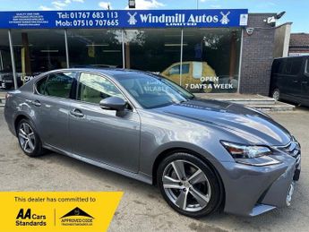 Lexus GS 2.5 300h Luxury Saloon 4dr Petrol Hybrid CVT Euro 6 (s/s) (223 p