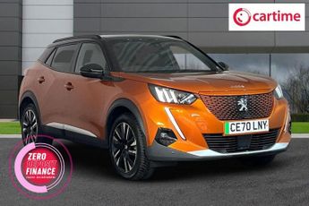 PEUGEOT E-2008 50kWh GT Line SUV 5dr Electric Auto (136 ps) 1 Owner, Touchscree
