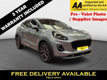 FORD PUMA 1.0T EcoBoost MHEV Titanium SUV 5dr Petrol Hybrid Manual Euro 6 