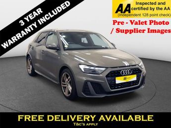 AUDI A1 1.0 TFSI 30 S line Sportback 5dr Petrol Manual Euro 6 (s/s) (116