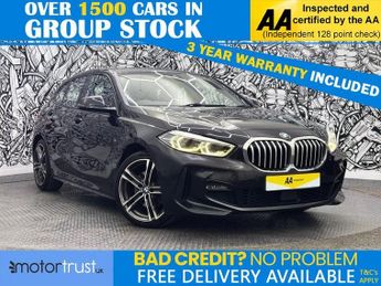 BMW 118 1.5 118i M Sport Hatchback 5dr Petrol DCT Euro 6 (s/s) (140 ps)