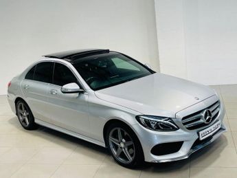 Mercedes C Class 2.1 C220 BlueTEC AMG Line (Premium) Saloon 4dr Diesel G-Tronic+ 