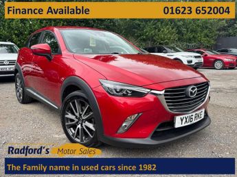 Mazda CX3 2.0 SKYACTIV-G Sport Nav SUV 5dr Petrol Auto Euro 6 (s/s) (121 p